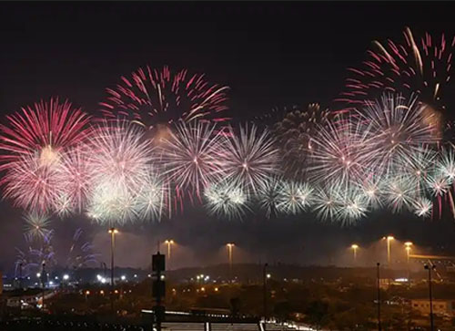 寿光市焰火晚会